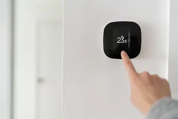 A smart thermostat