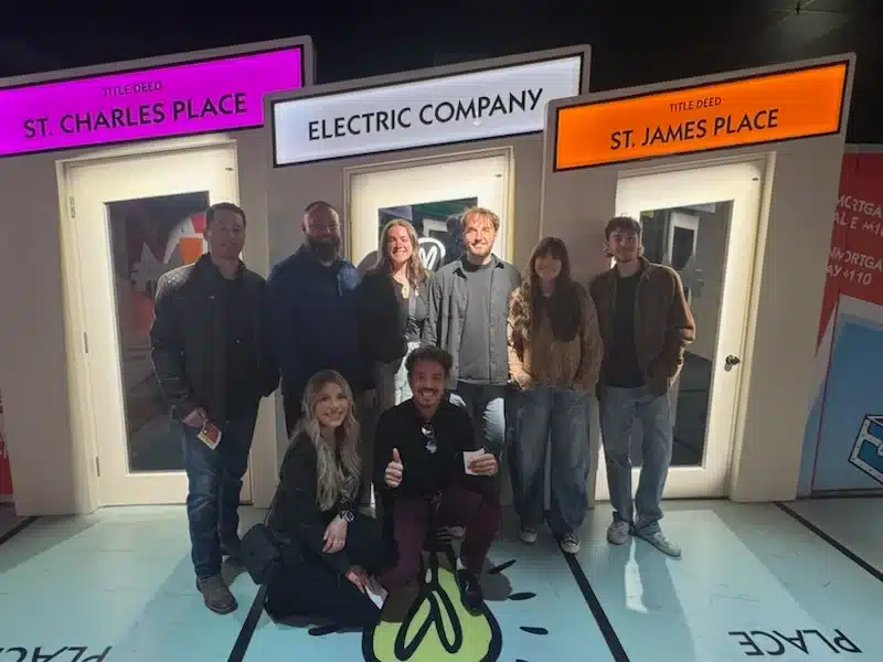 Professional Power Team at a Monopoly event