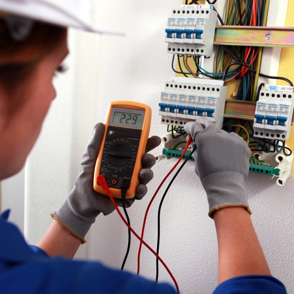 electrician testing — Professional Power Colorado