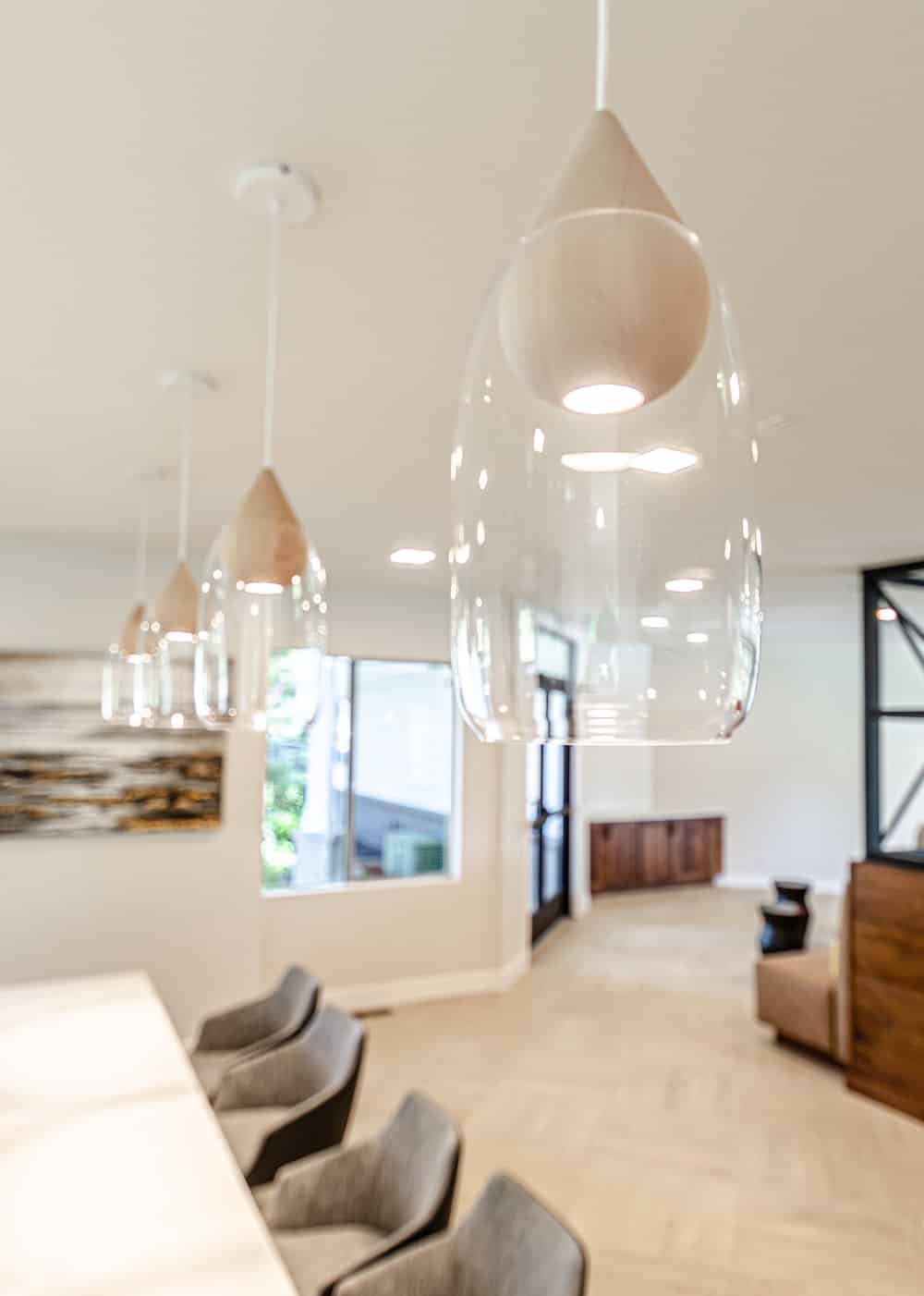 glass pendant lights — Professional Power Colorado