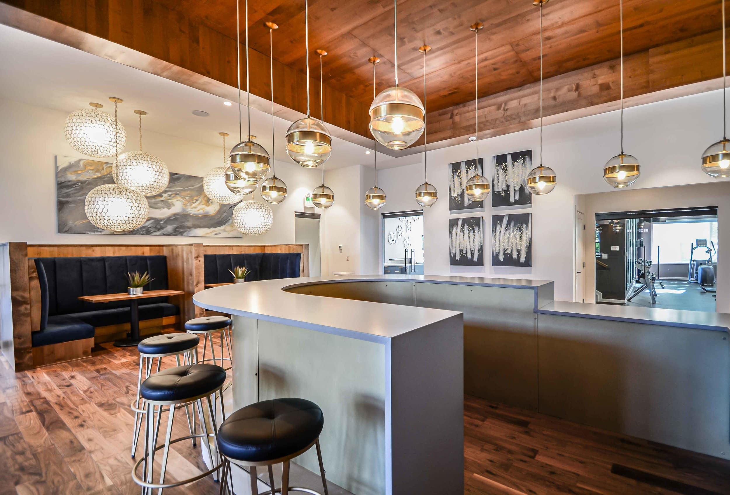 lighting fixtures in bar — Professional Power Colorado